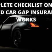 used car gap insurance
