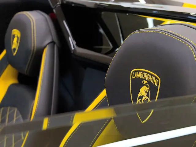 Lamborghini seat